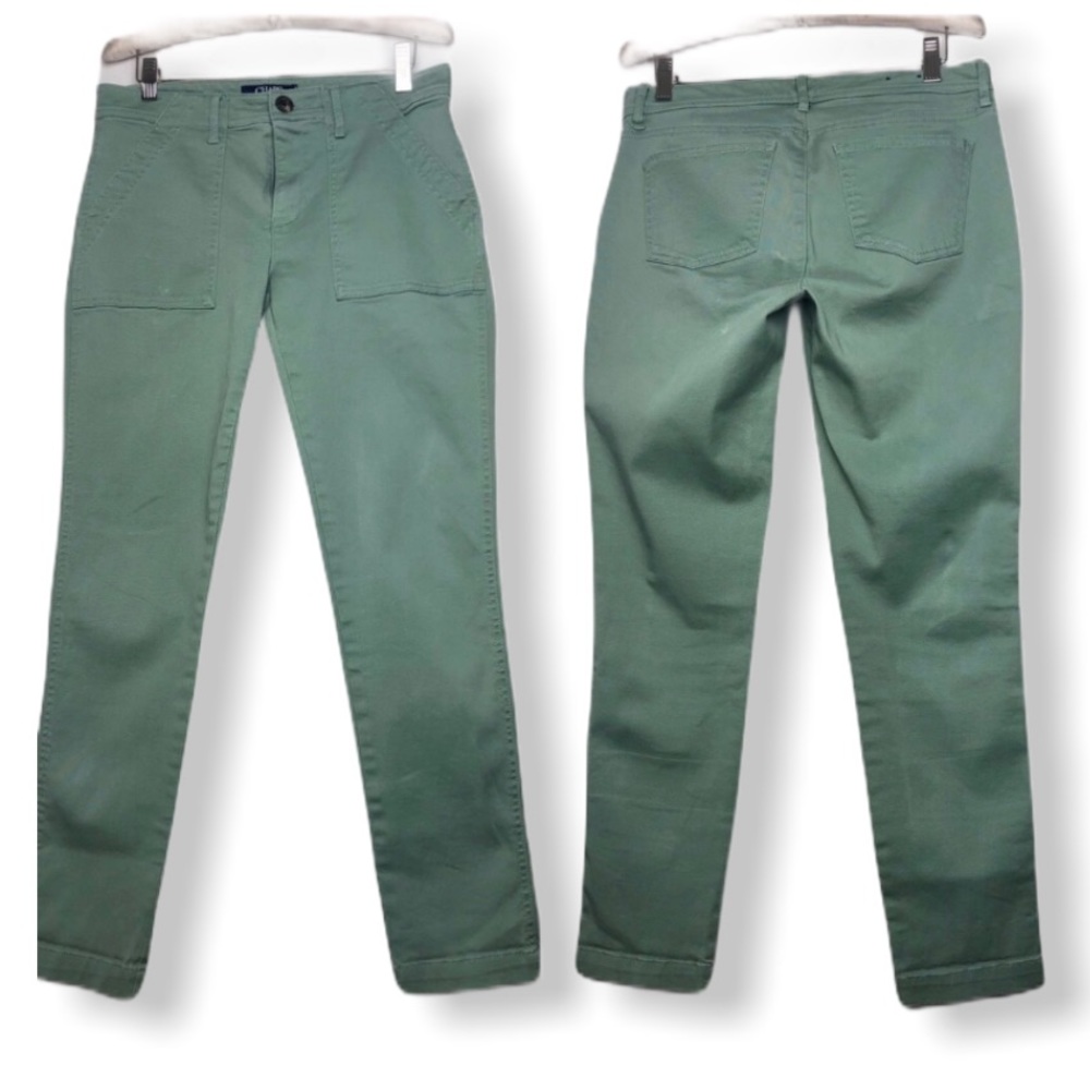 Chaps Sage Green Skinny Casual Ankle Pants Size 6